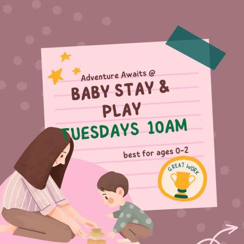 Baby Storytime Tuesdays @ 10 AM