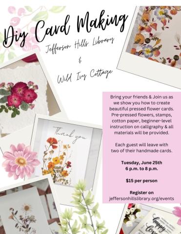 Greeting Card Making and Calligraphy