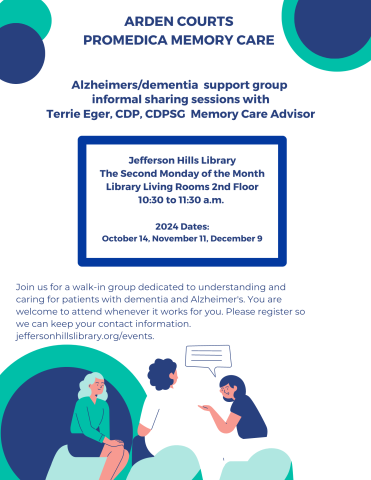 Support group for Alzheimers and dementia