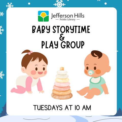 Baby Storytime & Play Group Tuesdays @ 10AM