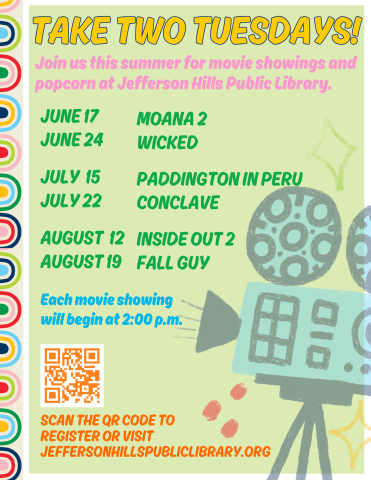 Take Two Tuesdays: Summer Movie Showings