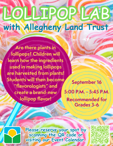 Lollipop Lab with Allegheny Land Trust