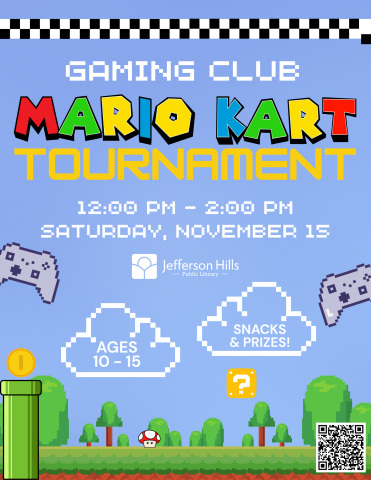 Mario Kart pixelated gaming image.