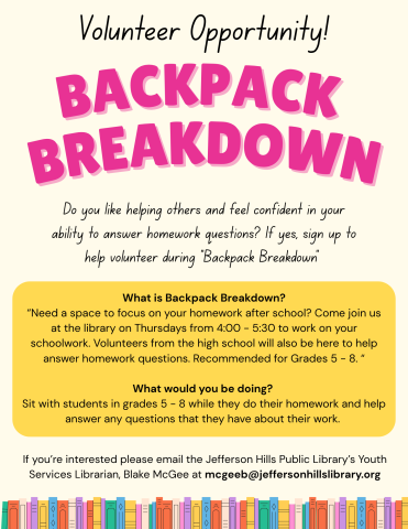 BackBack Breakdown Poster