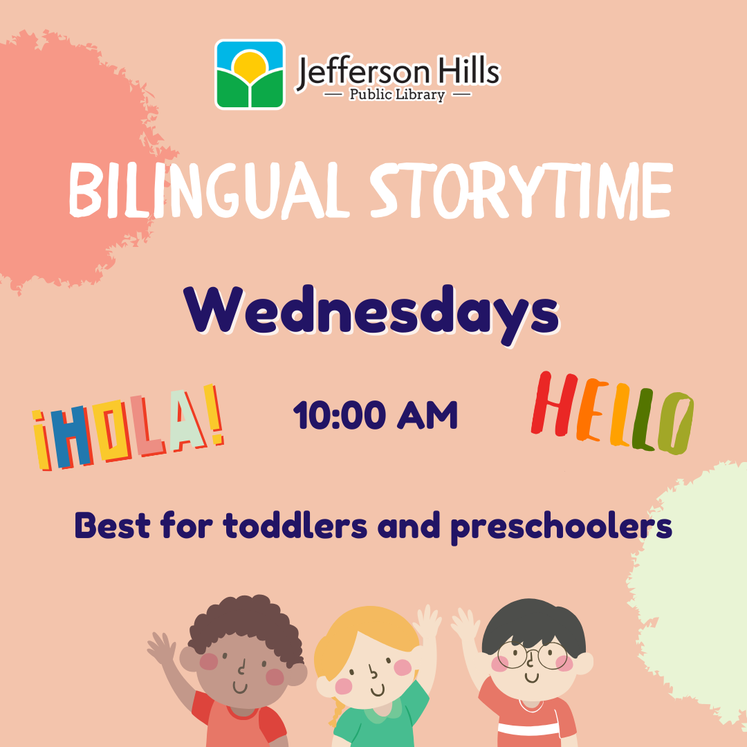 Bilingual Storytime 1st/3rd Wednesday @ 10 AM