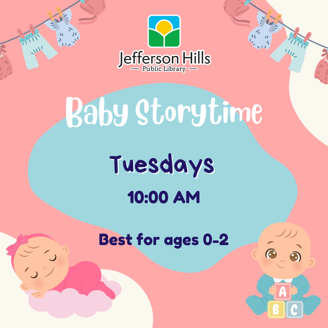 Baby Storytime Tuesdays @ 10 AM