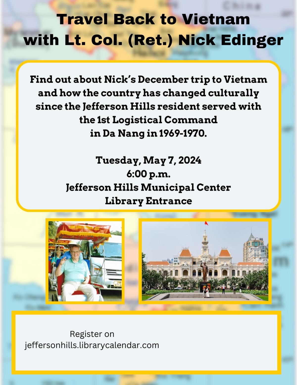 Nick Edinger Travels Back to Vietnam