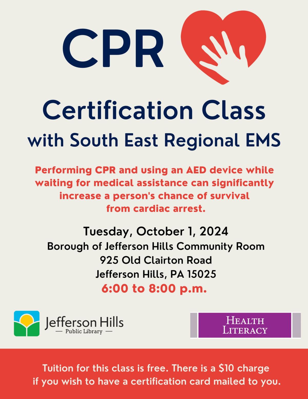 CPR Registration