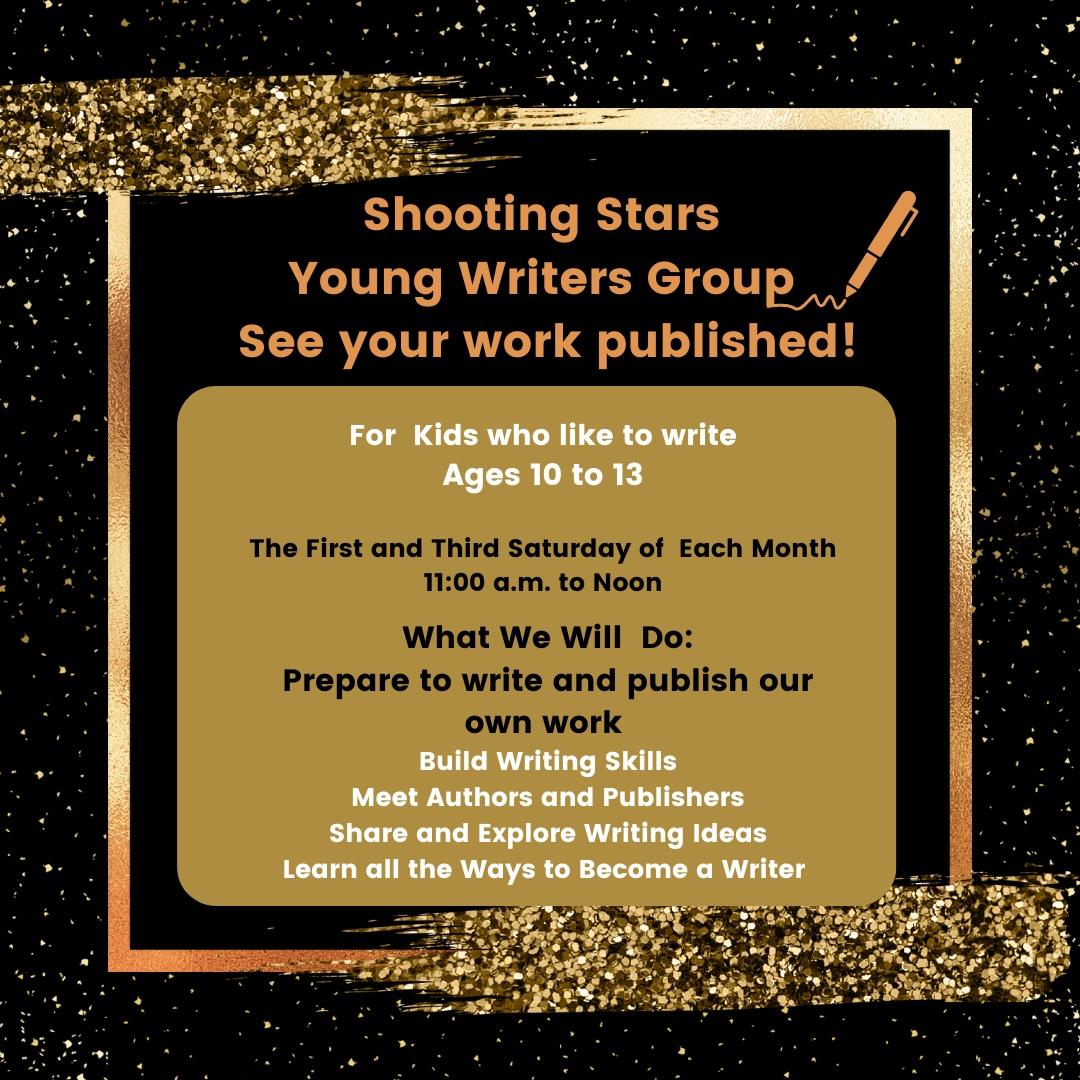 Shooting Stars Writing Group 10-13