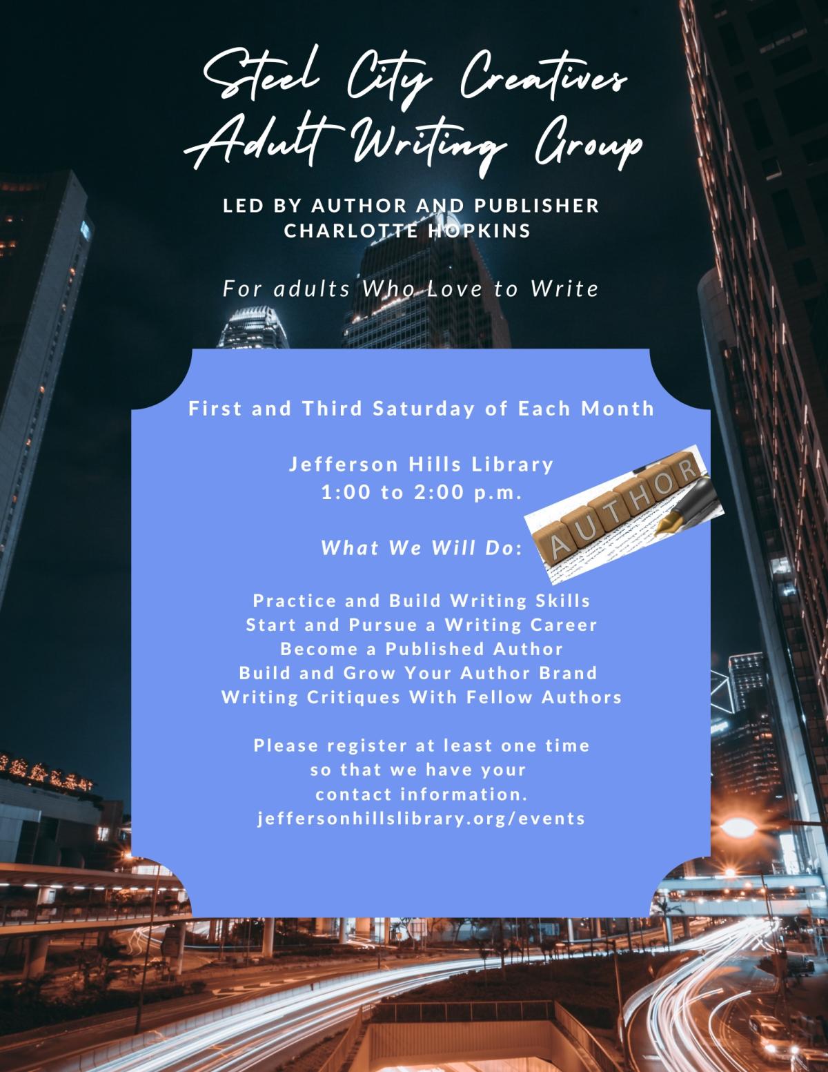 Adult Writing Group