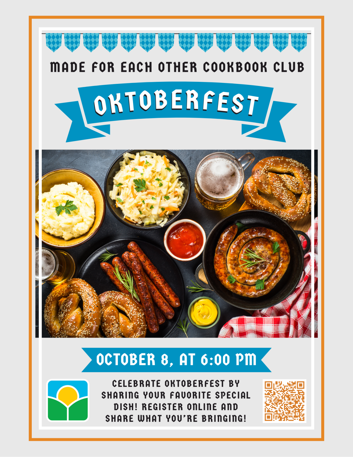 Cookbook Club returns just in time for Oktoberfest!